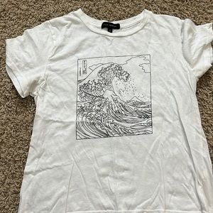 Pacsun great wave fitted t shirt